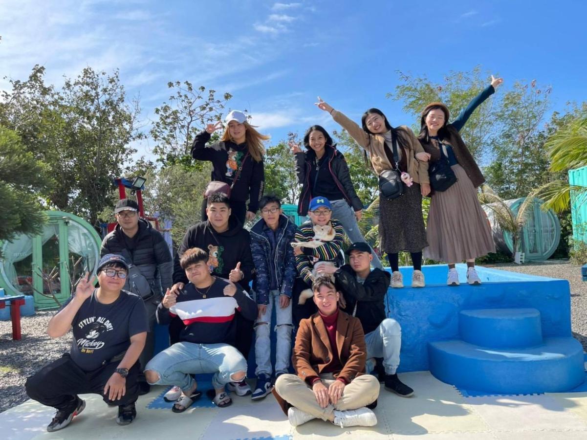 헝춘 墾丁水管屋天堂包棟 호스텔 외부 사진