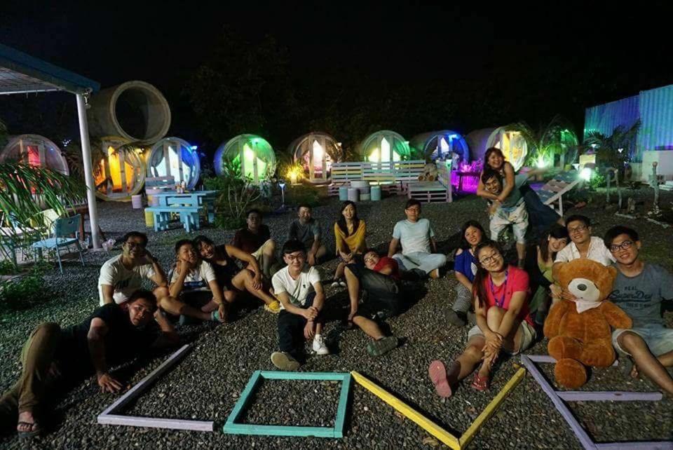 헝춘 墾丁水管屋天堂包棟 호스텔 외부 사진